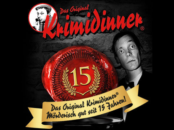 Krimidinner-Jubiläum 15 Jahre Krimidinner-Jubiläum 15 Jahre